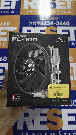 Cooler Cpu Intel/Amd Amx Fc-100