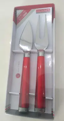 COD: 4826 Conjunto para queijo 2 peças carmim - Hauskraft