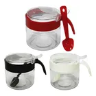 Açucareiro vidro C/ Colher Tampa 425ml Wellmix