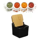 Saleiro oasis cerâmica tampa Bambu 300ml - Etilux