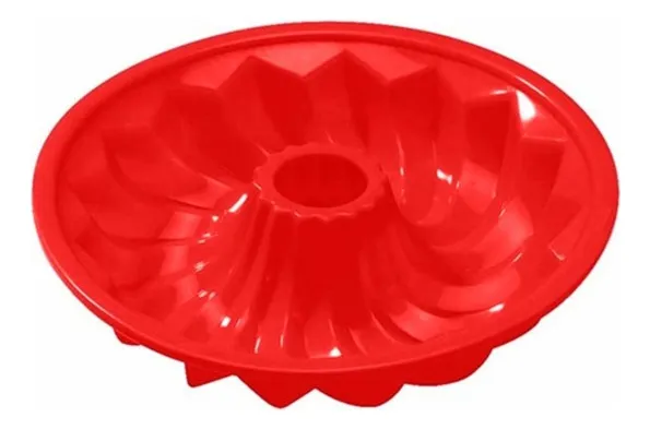Forma para pudim/manjar 25cm Silicone Wellmix