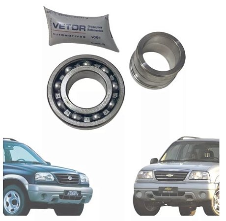 Kit de Rolamento de Roda Traseira - Grand Vitara / Tracker / Vitara 2.0