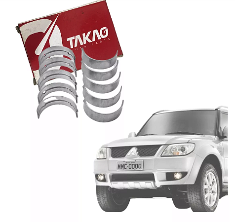 Bronzinas Mancal 0,25 Pajero TR4 2.0 16V (2002-2015)