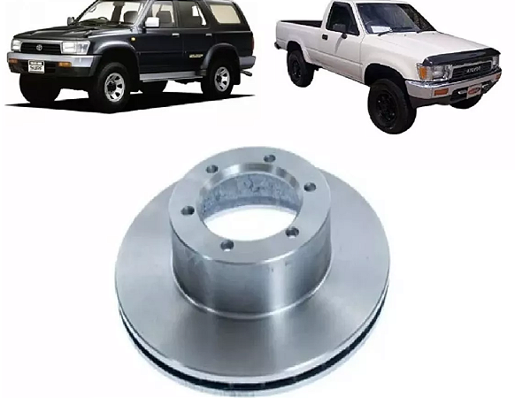 Disco de Freio Dianteiro Toyota Hilux e 4Runner 4.0 V6 (HF482)