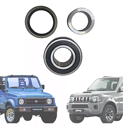 Kit Rolamento Roda Traseira Suzuki Jimny Samurai 1.3 (1991 a 2024)