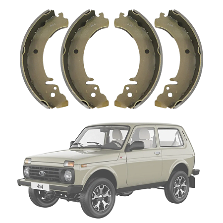 SAPATA LONA FREIO LADA NIVA 1.6 8V 90 A 95