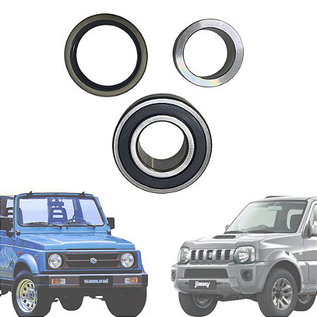 Kit de Rolamento da Roda Traseira Suzuki Jimny / Samurai 1.3