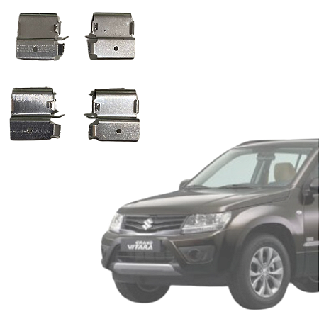 Kit com 4 Presilhas de Freio Suzuki Grand Vitara Geração 3 (G3)