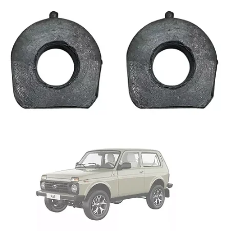 PAR BUCHA BARRA ESTABILIZADORA LADA NIVA/ LAIKA