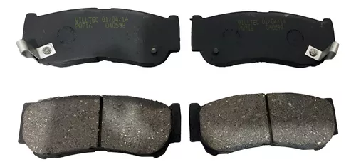 PASTILHA FREIO TRASEIRO SANTA FÉ 2.7 V6 4X4 07 08 09 ---> PW716