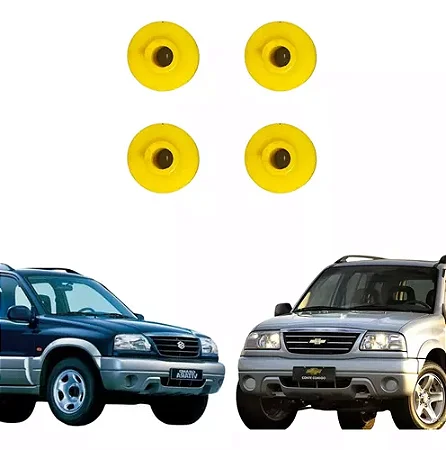KIT C/4 BUCHA BIELETA SUPERIOR TRACKER GRAND VITARA / VITARA