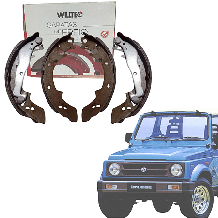Sapata/Lona de Freio – Suzuki Samurai – Código SW376