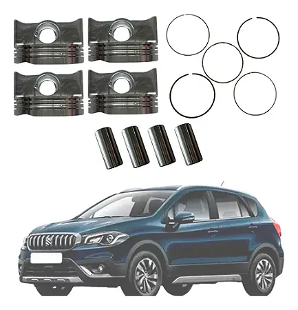 JOGO PISTÃO 0,50 SCROSS NEW VITARA 1.6 16V 16 A 20 M16A (COM ANEIS)