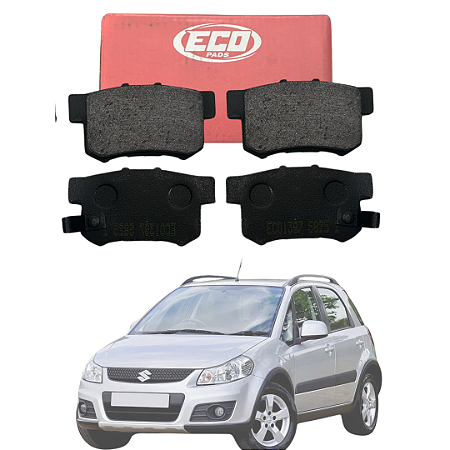 PASTILHA FREIO TRASEIRO SX4 ---> PW619/ ECO1997