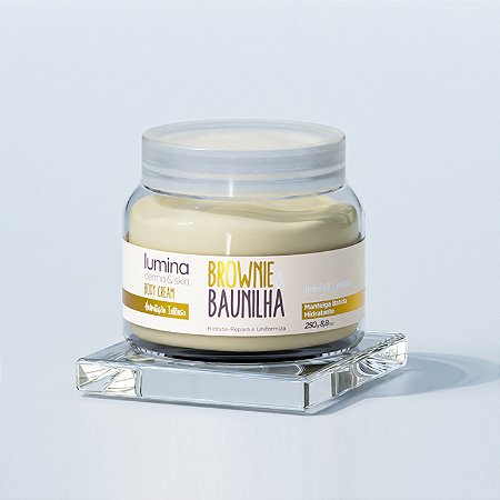 Lumina - Hidratante Corporal - Brownie e Baunilha - 250g