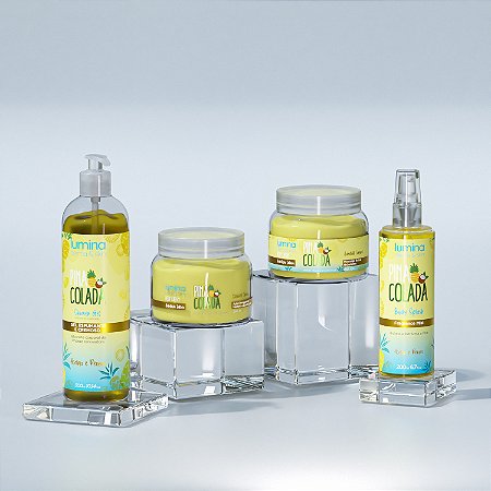 Lumina - Kit Corporal Completo - Pina Colada