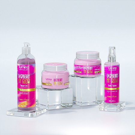 Lumina - Kit Corporal Completo - Raspberry My Glow
