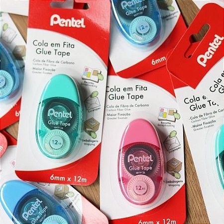 COLA EM FITA ROSA PENTEL