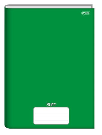CADERNO BROCHURA CD 48FLS VERDE STIFF JANDAIA