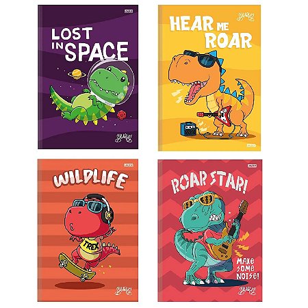 CADERNO BROCHURA 80F SAURUS SD