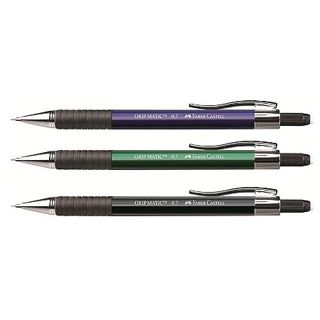 LAPISEIRA 0,7MM GRIP MATIC SORT FABER CASTEL