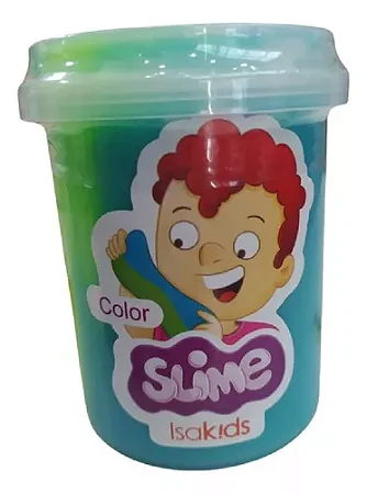 Brinquedo Slime color Isakids pote 152gr