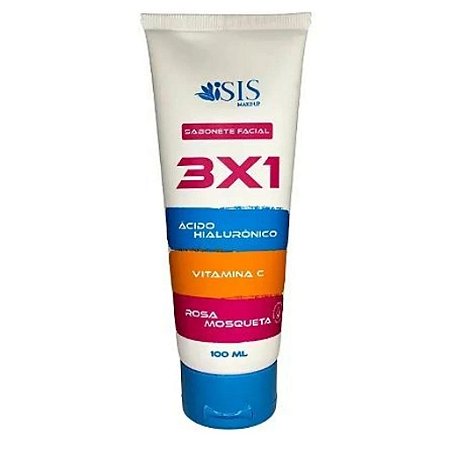 SABONETE FACIAL 3 EM 1