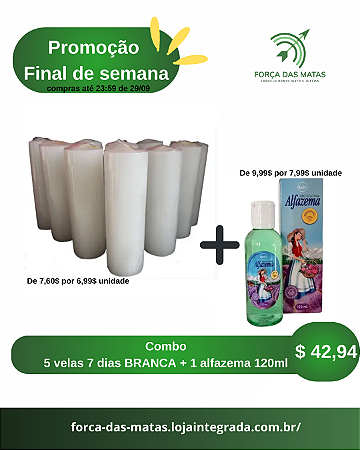 Combo PROMOÇÃO Mamae Oxum - ATÉ 31/10
