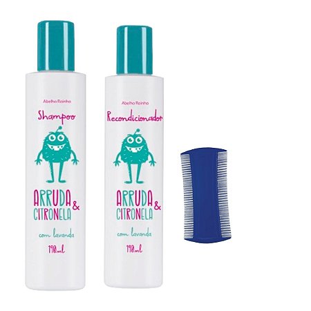 Cabelos Livres de Piolhos com o Poder da Natureza: Conheça o Kit Mata Piolho!