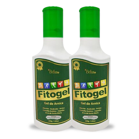 Alívio Poderoso em Dobro: Kit com 2 Fitogel Gel de Arnica