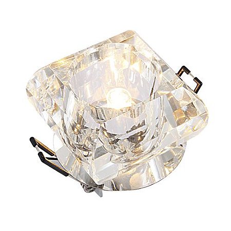 Lustre de embutir cor transparente modelo COD10061