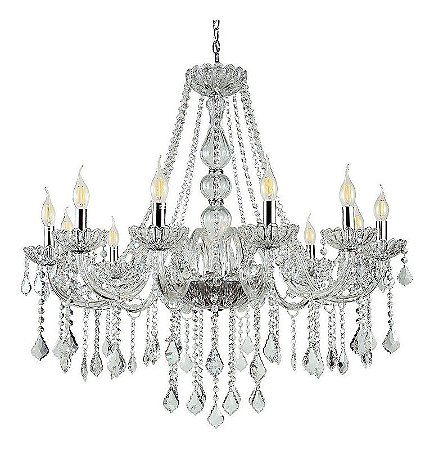 Lustre pendente com 12 braços modelo COD10053