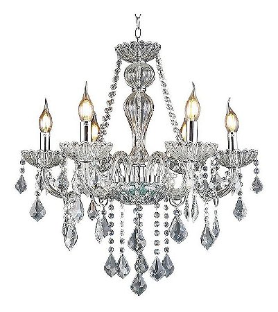 Lustre pendente com 6 braços modelo COD10025