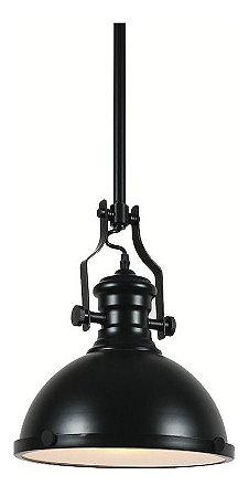 Lustre pendente cor preta D320xH1540MM modelo COD10020