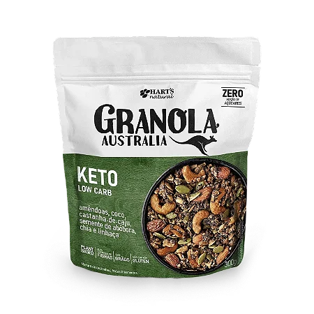 Granola Hart's Natural Keto Em Pouch 300 G