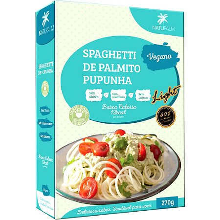 Espaguete de Palmito Pupunha Light - Natupalm - 270 g