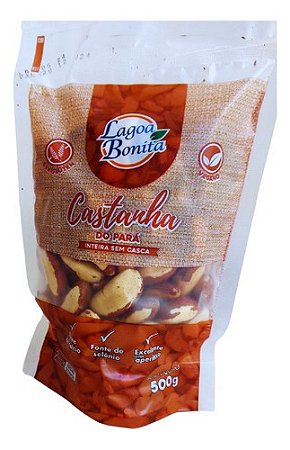 Castanha Do Pará Inteira Sem Casca Premium - 500 G