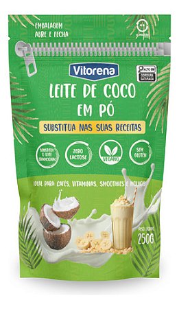 Leite De Coco Em Pó - Vitorena - 250 G