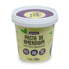 Pasta de Amendoim com Açúcar de Coco e Coco Queimado - Terra dos Grãos - 500 g/1 kg - Gourmet