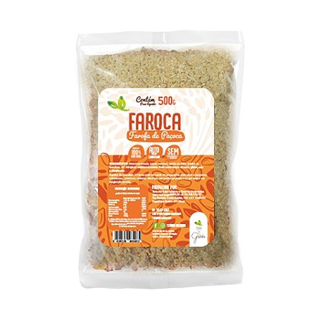 Faroca - Farofa de Paçoca - Terra dos Grãos - 400 g