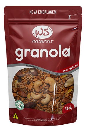 Granola Sem Glúten Ws Naturais 350g