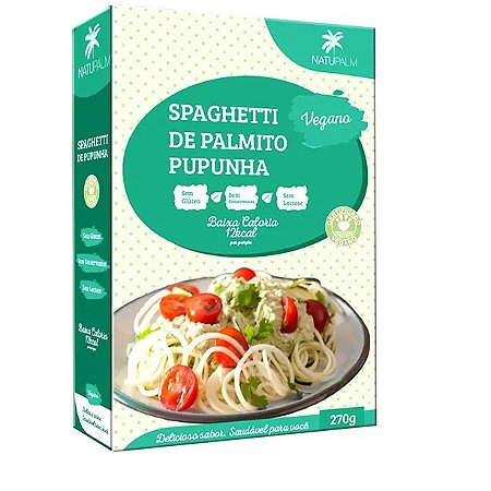 Espaguete de Palmito Pupunha Natupalm 270g