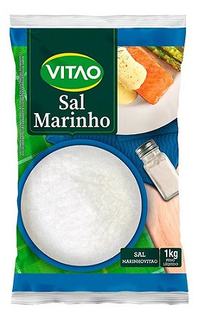 Sal Marinho Vitao Pacote 1kg