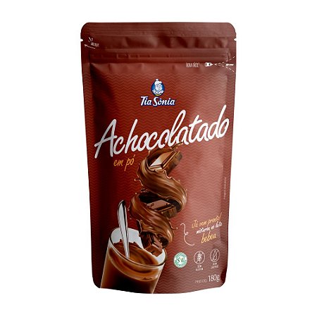 Achocolatado em Pó Orgânico - Tia Sônia - 180 g