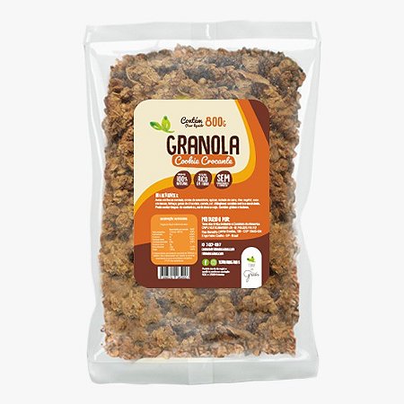 Granola Cookie Crocante - Terra dos Grãos - 800 g
