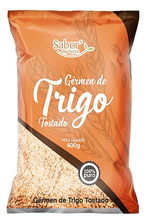 Germen De Trigo Tostado Sabor Da Terra 400g