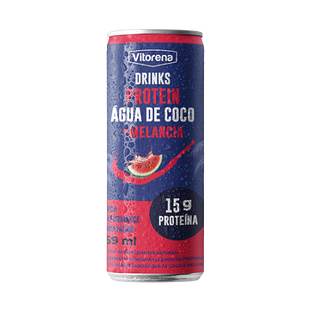 Água de Coco Proteica Melancia Vitorena 269 ml