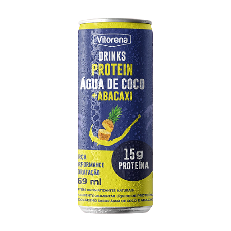 Água de Coco Proteica Abacaxi Vitorena 269 ml