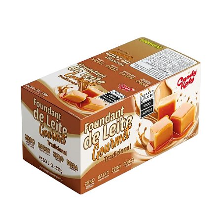 Fondant de Leite Zero Açúcar - Candy Katy - 320 g