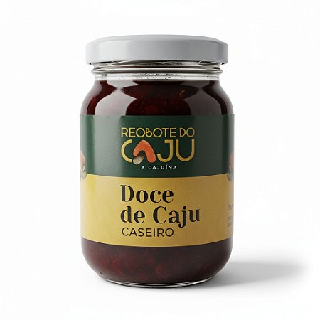 Doce de Caju Caseiro Reobote do Caju 300 g